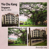 Photo taken at Yio Chu Kang Road by Kathrynn Valdez D. on 4/12/2014