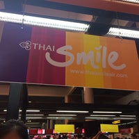 Photo taken at Thai Smile (WE) - Check-in Area by Betty on 8/2/2015