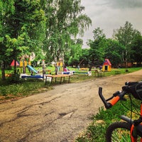 Photo taken at Парк Строителей by Artem T. on 6/19/2013