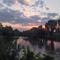 Photo taken at Плотина на реке Свияга by Artem T. on 7/6/2013