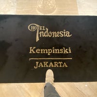 Снимок сделан в Hotel Indonesia Kempinski Jakarta пользователем 👻Travel0 . 10/26/2023
