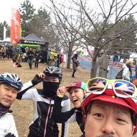 Photo taken at Cyclocross Tokyo by Yuuki H. on 2/8/2015