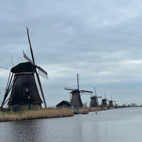 Photo taken at Windmills at Kinderdijk by Manamin on 2/19/2024