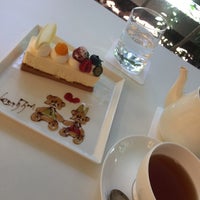 Photo taken at Cafe west53rd by いるか＆ふぁんしあ on 4/23/2017
