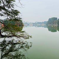Photo taken at Hoan Kiem Lake by  D&#39; L. on 2/1/2024