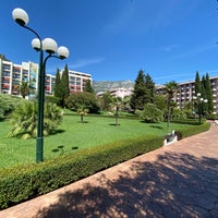Photo taken at Iberostar Bellevue by Özcan Ç. on 8/29/2020