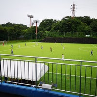 Photo taken at 日本体育大学 健志台キャンパスサッカー場 by Jay on 6/30/2019
