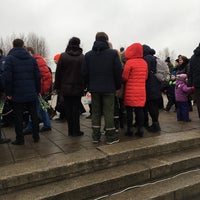 Photo taken at Мемориал Журавли by Anton S. on 1/27/2018