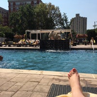 Photo taken at The Pool at the  Chase Park Plaza by Julie B. on 9/4/2017