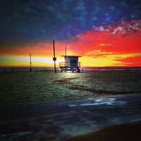 Photo taken at Venice Lifeguard Tower 26 by Cid P. on 3/4/2014