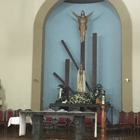 Photo taken at Igreja Nossa Senhora de Fátima by Rina R. on 5/19/2017