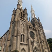 Photo taken at Jakarta Cathedral by Y U. on 11/4/2023