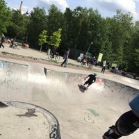 Photo taken at Skatepark am Gleisdreieck by Jennifer G. on 6/5/2017