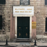 Photo taken at Süleymaniye Hamamı by Enes Ö. on 6/19/2019