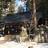 Photo taken at 山家神社 by Tsuneyasu K. on 2/27/2022