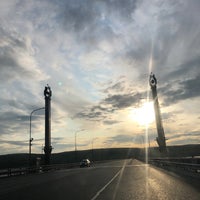 Photo taken at Мост через Кольский залив by Reliat on 8/12/2019