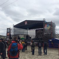 Photo taken at Кольский пляж by Reliat on 6/17/2017