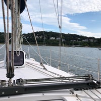 Photo taken at Atlantic Highlands Marina by Curtis S. on 9/8/2019