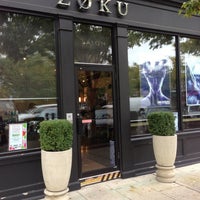 Photo taken at ZØKU Salon by Elise J. on 10/9/2012