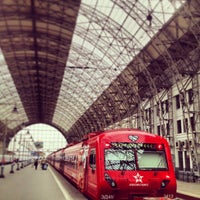 Photo taken at Kievsky Rail Terminal by Diana T. on 5/19/2013