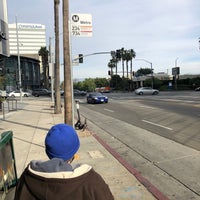 Photo taken at Ventura &amp;amp; Sepulveda Metro Bus Stop by Christy A. on 1/7/2021