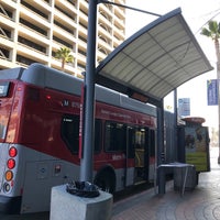 Photo taken at Ventura &amp;amp; Sepulveda Metro Bus Stop by Christy A. on 9/30/2021