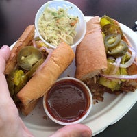 Photo taken at Antone’s Famous Po’ Boys by Eric H. on 12/15/2013