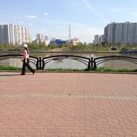Photo taken at Парк 850-летия Москвы (Марьинский) by viky1ek on 5/9/2013
