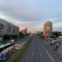 Photo taken at Пешеходный путепровод «Краб» by Anthony on 7/3/2020