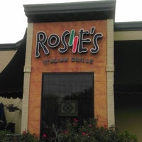 Photo taken at Rosie&amp;#39;s Italian Grille by Glenna G. on 10/2/2012