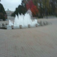 Photo taken at College of Staten Island Fountain by Jc N. on 10/25/2012