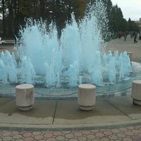 Photo taken at College of Staten Island Fountain by Jc N. on 10/25/2012