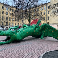 Photo taken at Двор с драконом by Nastya B. on 4/10/2019