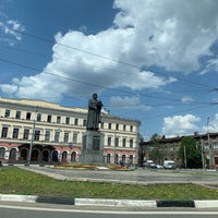 Photo taken at Памятник Ярославу Мудрому by Nastya B. on 5/10/2019
