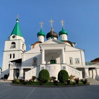 Photo taken at Вознесенский Печерский мужской монастырь by Nastya B. on 10/2/2020