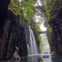 Photo taken at Takachiho Gorge by 雅史 岩. on 5/12/2024