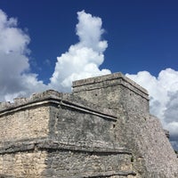 Photo taken at Tulum Archeological Site by Andreas N. on 12/18/2015