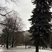 Photo taken at Vanha kirkkopuisto (Ruttopuisto) by Mohamed A. on 1/14/2023