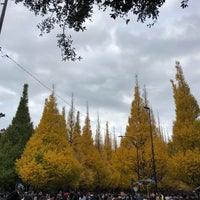 Photo taken at 神宮外苑いちょう祭り by Rumika on 12/2/2018