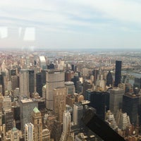 Photo taken at 102nd Floor Observatory by Melissa B. on 4/28/2013