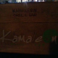 Photo taken at Kamaleon Grill e Bar by Noaha B. on 2/17/2013