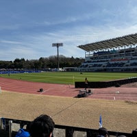 Photo taken at Machida GION Stadium by KURAU on 2/24/2024