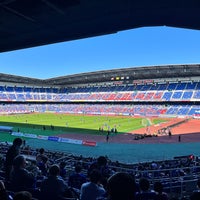 Photo taken at Nissan Stadium by KURAU on 11/3/2021