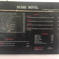 Photo taken at Sushi Movil Comida Japonesa by Xacks P. on 3/16/2018