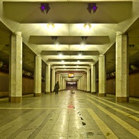 Photo taken at metro Burnakovskaya by Fоursquаrе по-русски on 11/1/2012