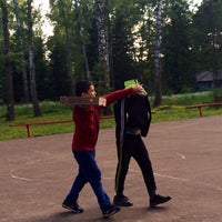 Photo taken at Спортивный лагерь &amp;quot;Молодая Гвардия&amp;quot; by Ira_Via on 6/16/2014