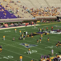 Photo taken at Dowdy-Ficklen Stadium by Mark H. on 9/16/2017