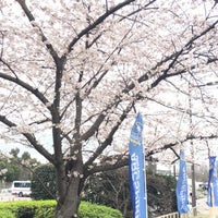 Photo taken at Yumenoshima Stadium by Hiro S. on 3/27/2022