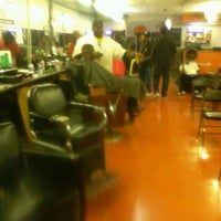 Photo taken at TNT Barber Shop by Brittany A. on 9/29/2012