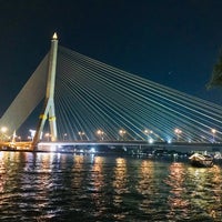 Photo taken at ท่าเรือสะพานพระราม 8 (Rama 8 Bridge Pier) N14 by Kalil D. on 12/31/2018